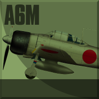 三菱/中島 A6M2-5 零式艦上戦闘機塗装図