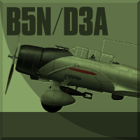 中島 B5N1-2 九七式艦上攻撃機/愛知 D3A1-2 九九式艦上爆撃機塗装図