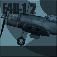 ボート F4U-1/2 コルセア塗装図