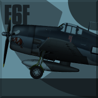 グラマン F6F ヘルキャット塗装図