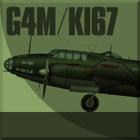 三菱 G4M1/3 一式陸上攻撃機/三菱 KI67 四式重爆撃機「飛龍」塗装図