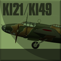 三菱 KI21I-II 九七式重爆撃機/中島 KI49 百式重爆撃機「呑龍」塗装図