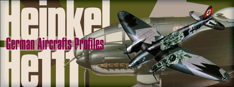 ハインケル　Ｈｅ111　爆撃機　塗装図